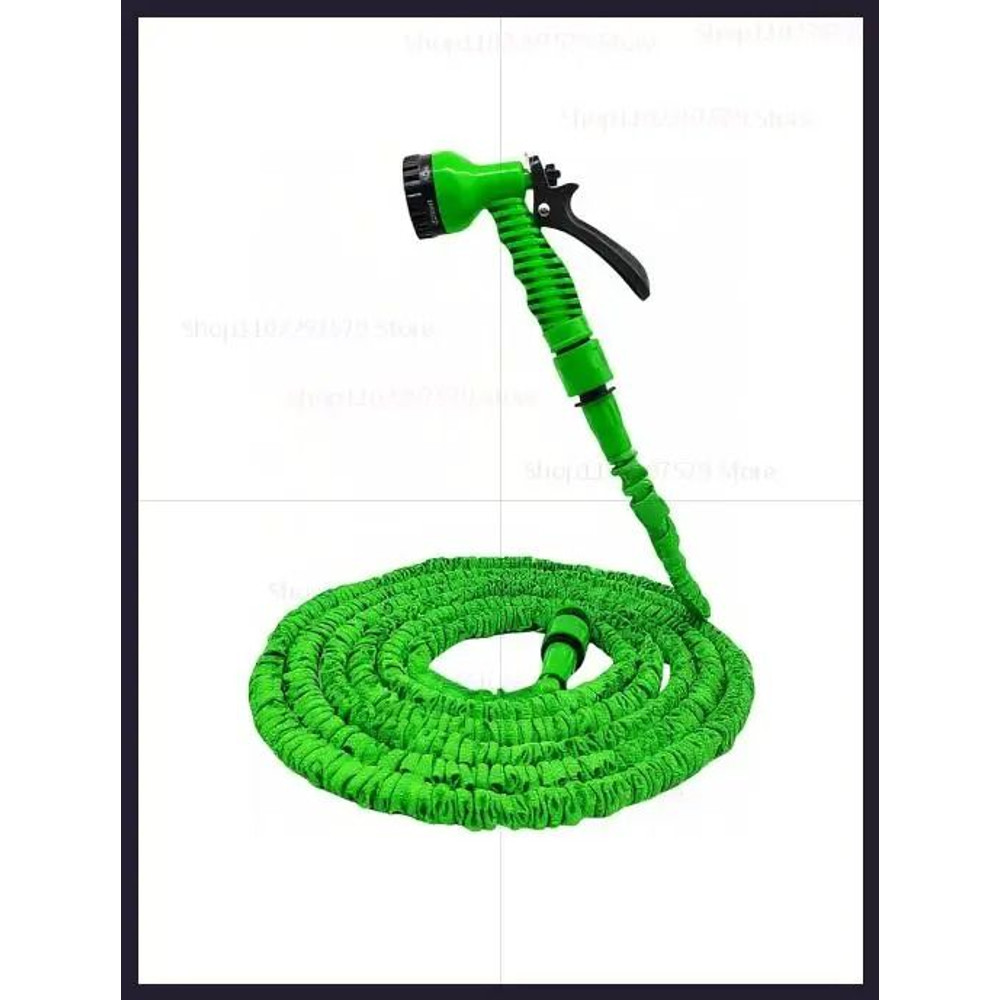 Retractable Magic Garden Hose With High Pressure Water Gun For Car Wash And Home Use 7
