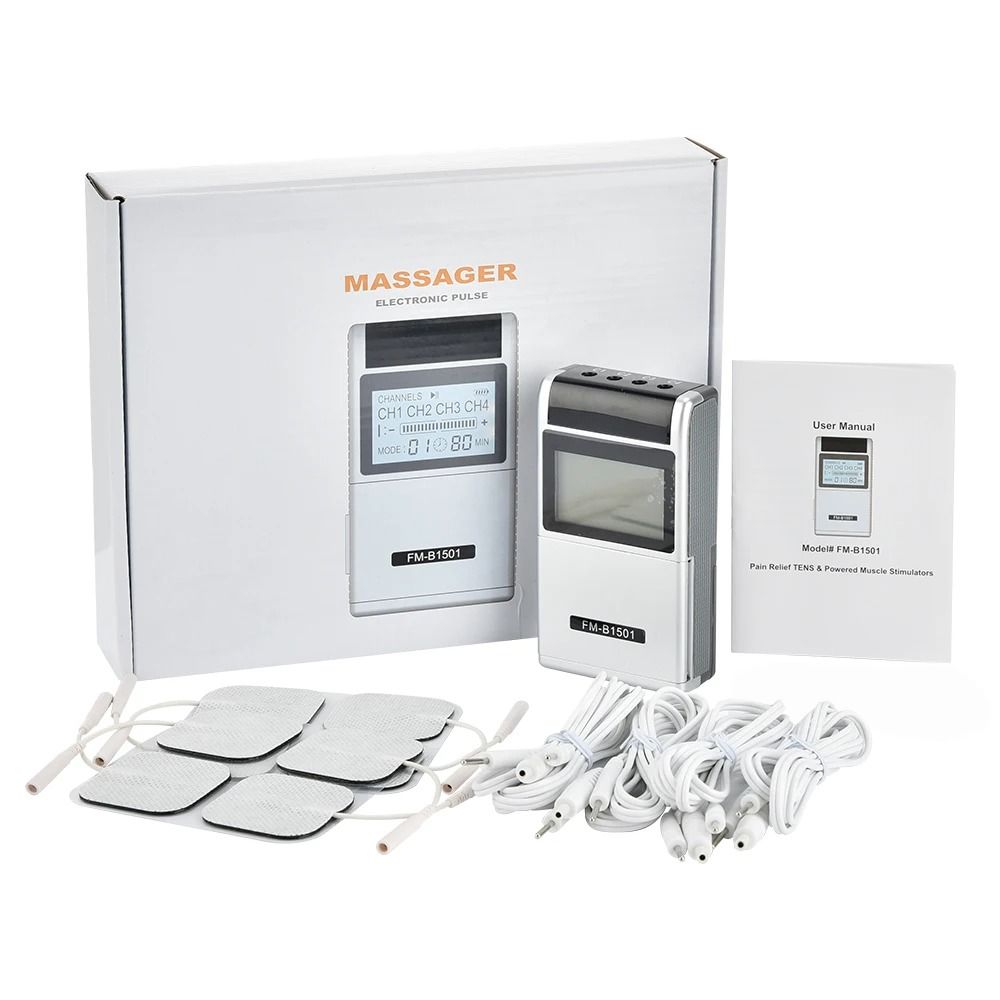 EMS Electric Muscle Stimulator 15 Mode Full Body TENS Massager 5