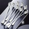 Stainless Steel Long Handled Ice Teaspoon Set Of 6 2