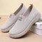 Women Breathable Cloth Soft Sole Thick Sole Summer Casual Shoes 0