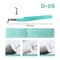 DIYDAY Antislip Precision Tweezers With High Density Fiber Tips 9