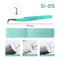 DIYDAY Antislip Precision Tweezers With High Density Fiber Tips 9