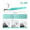 DIYDAY Antislip Precision Tweezers With High Density Fiber Tips 12