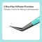 DIYDAY Antislip Precision Tweezers With High Density Fiber Tips 3