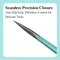 DIYDAY Antislip Precision Tweezers With High Density Fiber Tips 4