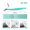 DIYDAY Antislip Precision Tweezers With High Density Fiber Tips 6