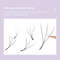 DIYDAY W Shape Eyelash Extensions Premade Fan Volume Lashes 5