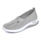 Women Mesh Breathable Slip On Platform Casual Walking Shoes 11