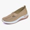 Women Mesh Breathable Slip On Platform Casual Walking Shoes 12