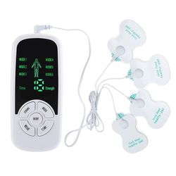 ems pulse electric muscle stimulator 6 mode tens body massager