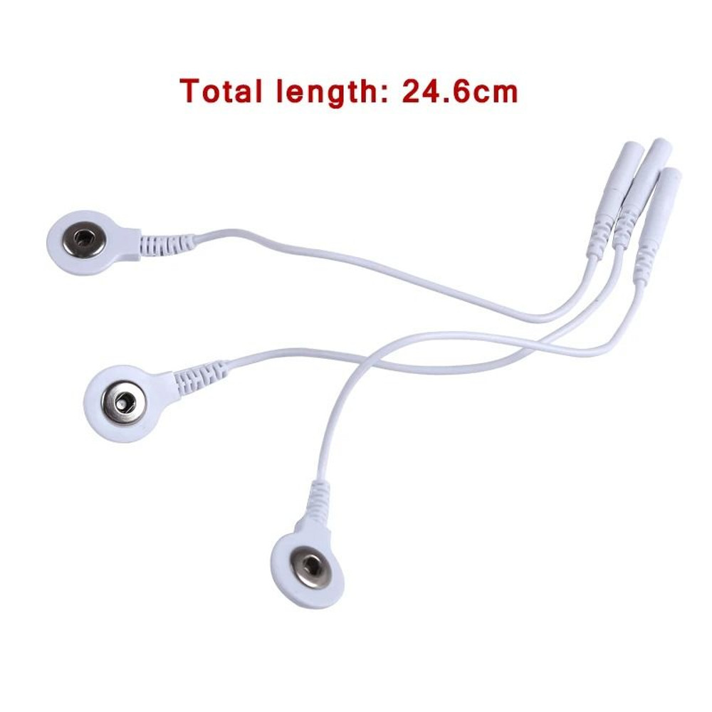 Short Cable Adapter 35 Mm Plug To 20 Mm Jack For Muscle Stimulator 4