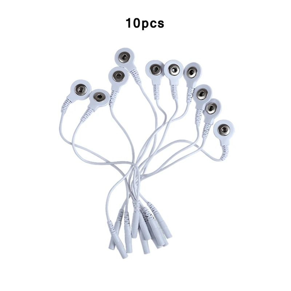 Short Cable Adapter 35 Mm Plug To 20 Mm Jack For Muscle Stimulator 7