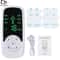 EMS Electric Muscle Stimulator TENS Acupuncture Physiotherapy Body Massager With 4 Or 8 Electrode P 0