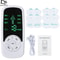 EMS Electric Muscle Stimulator TENS Acupuncture Physiotherapy Body Massager With 4 Or 8 Electrode P 0