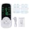 EMS Electric Muscle Stimulator TENS Acupuncture Physiotherapy Body Massager With 4 Or 8 Electrode P 8