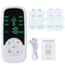 EMS Electric Muscle Stimulator TENS Acupuncture Physiotherapy Body Massager With 4 Or 8 Electrode P 8