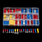 Insulated Wire Connector And Crimp Terminal Kit Assorted Types 102 To 480 Pieces 8