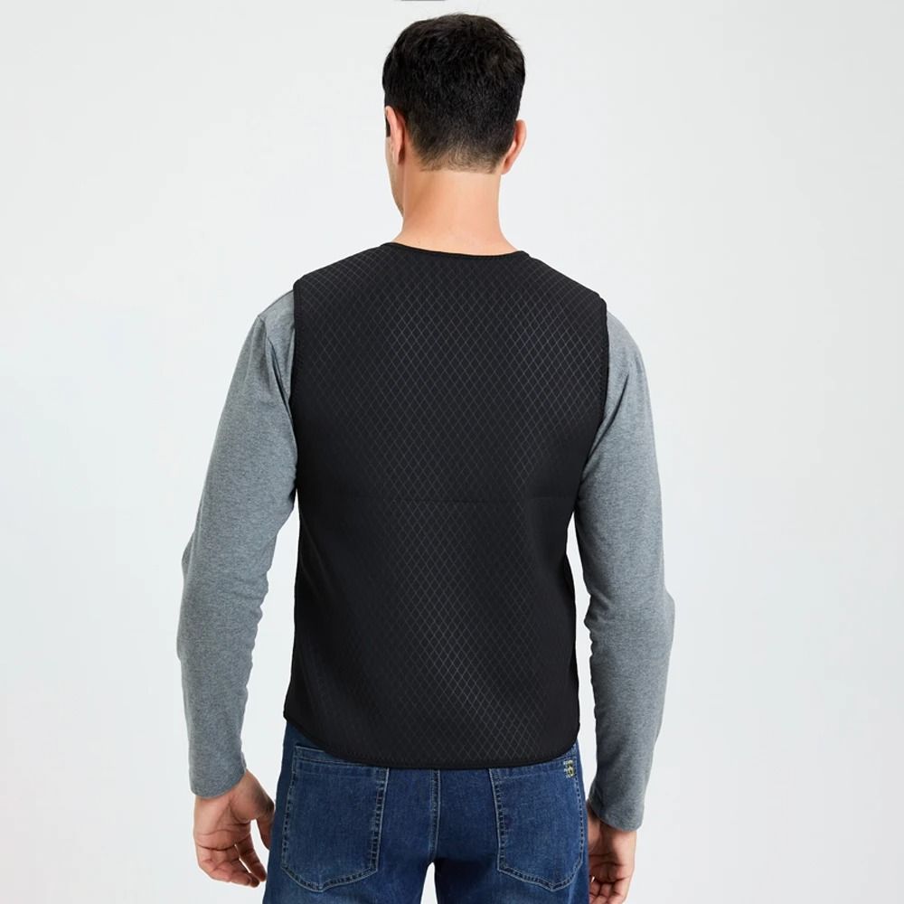 Nine Zone USB Heated Vest Winter Electric Heating Jacket For Men And Women 3