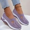 Summer Women Breathable Anti Slip Soft Bottom Casual Walking Shoes 2