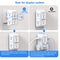 US Multi Socket Wall Plug With 6 AC Outlets And 4 USB Ports Including 2 Type C Fast Charging Power 4