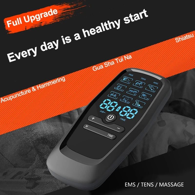 Physiotherapy TENS EMS Muscle Stimulator Electric Body Massage Therapy Device 2