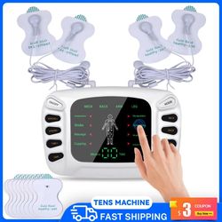 electrostimulator physiotherapy tens machine electric muscle stimulator ems pulse acupuncture massager for body pain rel