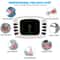 Electrostimulator Physiotherapy TENS Machine Electric Muscle Stimulator EMS Pulse Acupuncture Massa 3