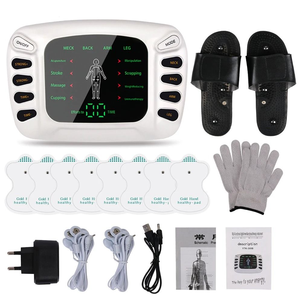 Electrostimulator Physiotherapy TENS Machine Electric Muscle Stimulator EMS Pulse Acupuncture Massa 5