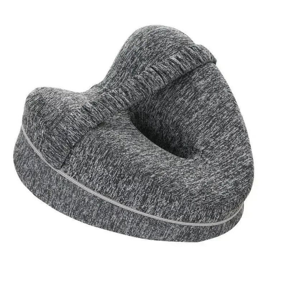 Memory Cotton Leg Pillow Heart Hollow Side Sleeper Orthopedic Cushion For Pregnancy Back Hip Relief 7