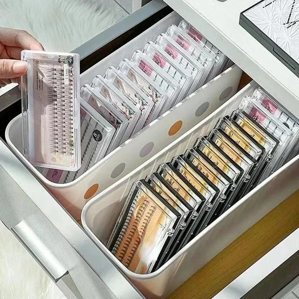 False Eyelash Storage Box With Lash Extension Tool Organizer Cosmetic Makeup Case For Lash Accessor 5