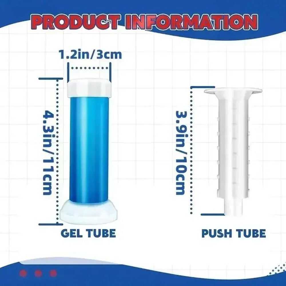 Toilet Cleaner Gel Stick With Liquid Fragrance Deodorizing And Aromatherapy Air Freshener 1