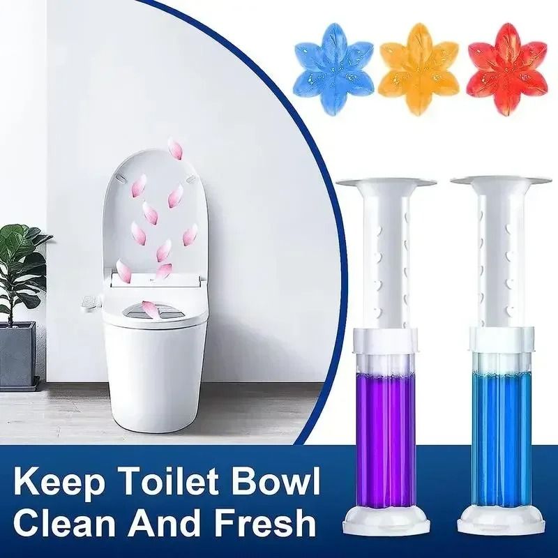 Toilet Cleaner Gel Stick With Liquid Fragrance Deodorizing And Aromatherapy Air Freshener 2