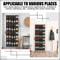 14 35 Pocket Over Door Shoe Rack Large Mesh Hanging Storage Organizer 4