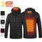 Heated Jacket Men Women USB Self Heated Clothing Warm Winter Coat 5