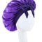 Satin Silk Bonnet Adjustable Sleep Hair Bonnet With Tie Band For Women Men 14