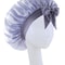 Satin Silk Bonnet Adjustable Sleep Hair Bonnet With Tie Band For Women Men 15