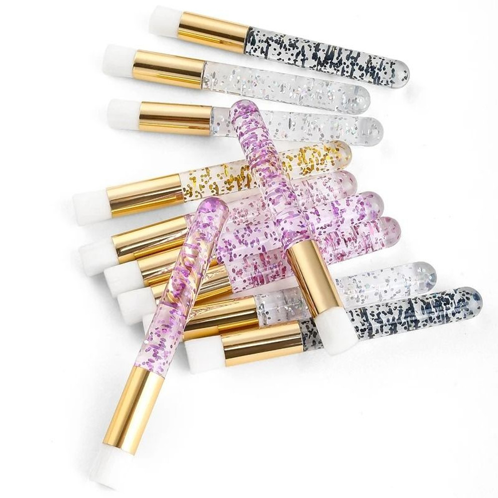 Eyelash Cleaning Brush Dual Set Lash Shampoo And Nose Pore Deep Cleaning Tool 2