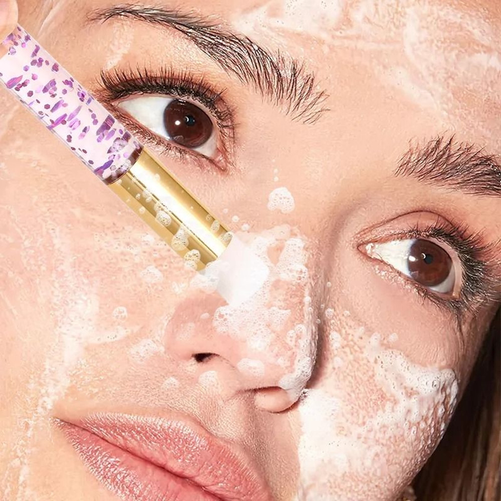 Eyelash Cleaning Brush Dual Set Lash Shampoo And Nose Pore Deep Cleaning Tool 4