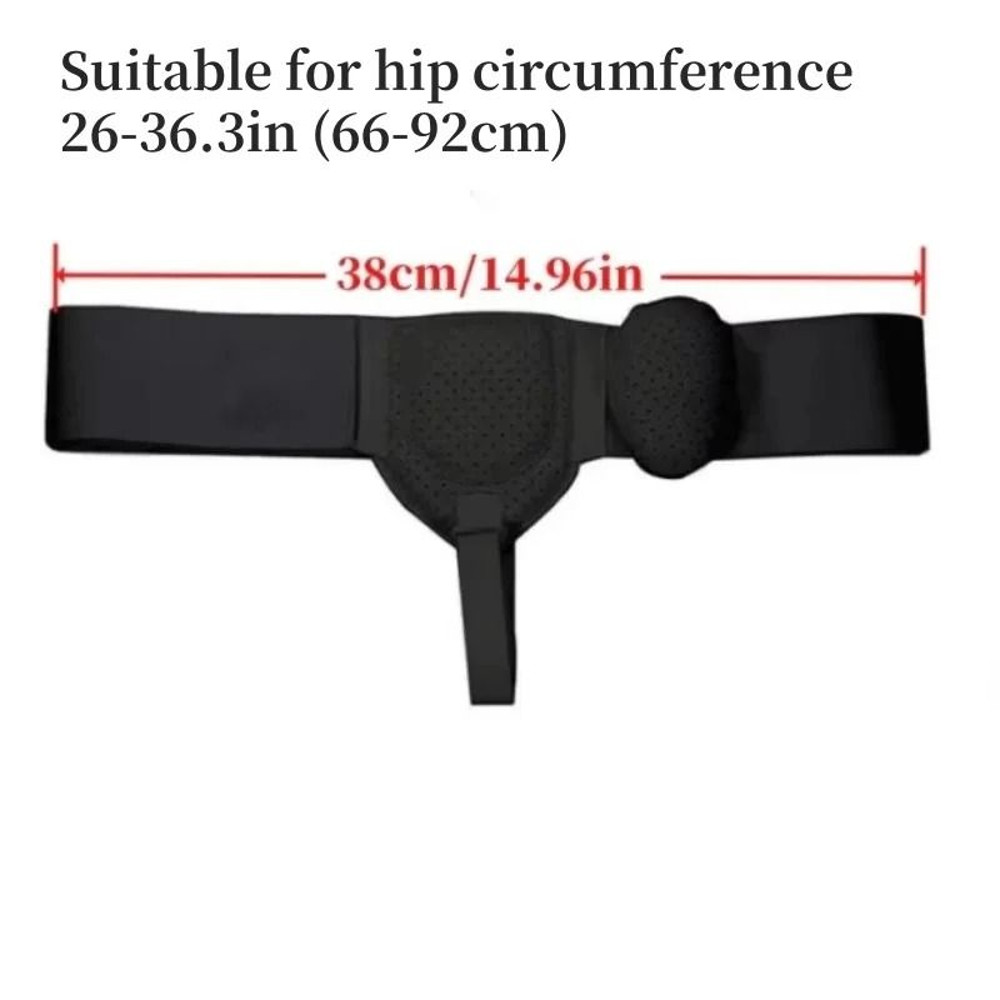 Inguinal Hernia Support Belt With Removable Compression Pad 6
