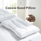 Cassia Seed Pillow For Cervical Spine Support 48x74 In Cotton Fabric 0
