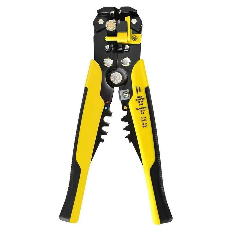 Automatic 5 In 1 Wire Stripper Cutter Crimping Multitool 6