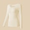 Womens Thermal Underwear Long Sleeve Winter Base Layer Shirt 13
