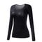 Womens Thermal Underwear Long Sleeve Winter Base Layer Shirt 8