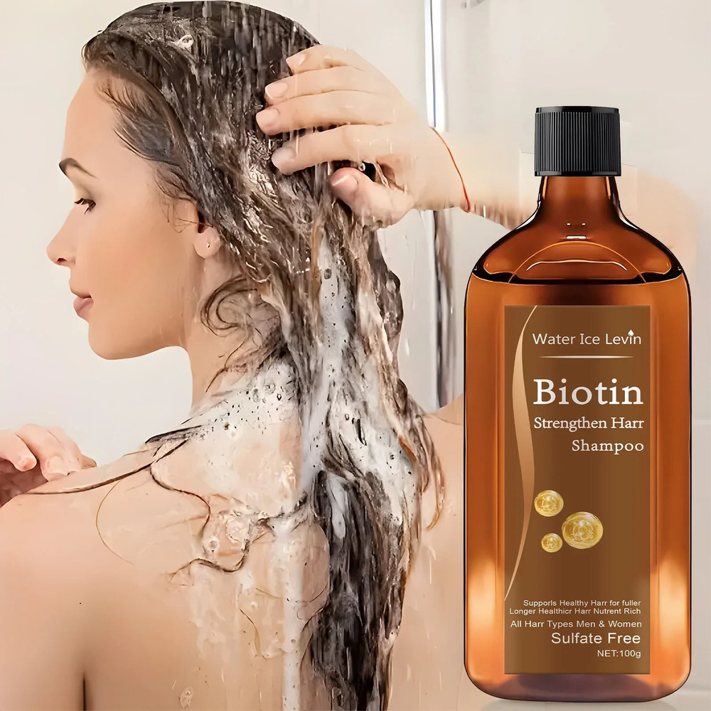 Biotin Hair Growth Shampoo For Men And Women Anti Hair Loss Rapid Thickening 4