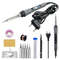 Adjustable Temperature Electric Soldering Iron 60W 80W 110V 220V Heat Pencil Tool 12