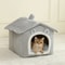Foldable Pet House Removable Washable Cat House Puppy Cave Sofa Pet Bed 0