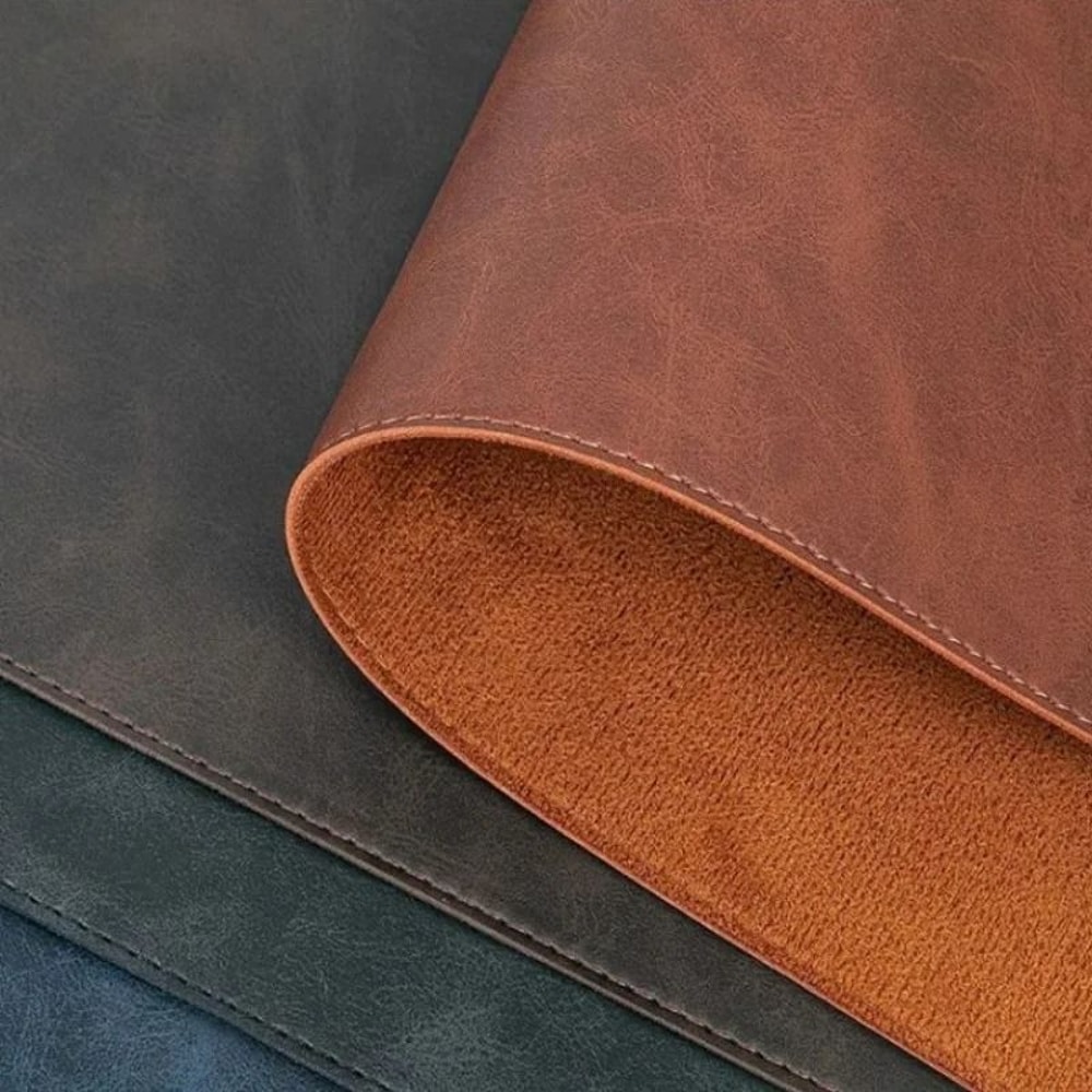 Office Desk Cushion Waterproof PU Mouse Pad Desk Mat Non Slip Keyboard Cover 0