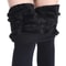 Womens Warm Velvet High Waist Winter Leggings 3