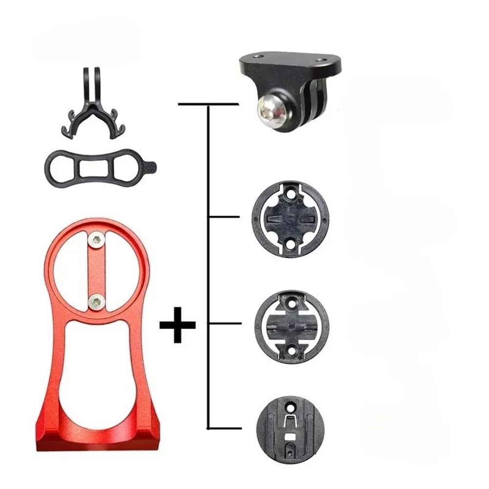 Bicycle Handlebar Camera Mount Metal Base For Garmin Bryton Cycling Equipment 2