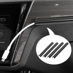 car cable organizer kit 4 piece universal wire sleeves